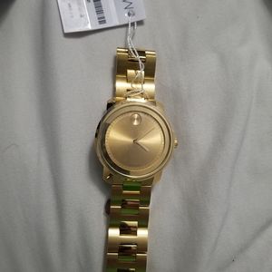 Gold Movado Bold Brand New